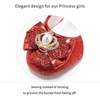 image:imageStelle Girls Dress Shoes Glitter Princess Low Heels for Party Wedding PromT13ruby Red Glitter