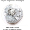 image:imageStelle Girls Dress Shoes Glitter Princess Low Heels for Party Wedding PromT13silver Glitter