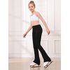 image:imageStelle Girls Figure Skating Pants With Boot Clip Fleece Warm Ice LeggingsBlack