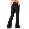 image:imageStelle Girls Flare Leggings High Waisted Bootcut Yoga Pants with PocketsBlack