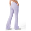 image:imageStelle Girls Flare Leggings High Waisted Bootcut Yoga Pants with PocketsLight Purple