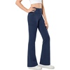 image:imageStelle Girls Flare Leggings High Waisted Bootcut Yoga Pants with PocketsNavy