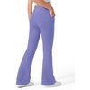 image:imageStelle Girls Flare Leggings High Waisted Bootcut Yoga Pants with PocketsPeriwinkle