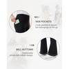 image:imageStelle Girls Flare Leggings with Pockets High Waisted Yoga Dance PantsBlack