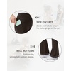 image:imageStelle Girls Flare Leggings with Pockets High Waisted Yoga Dance PantsEspresso