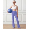 image:imageStelle Girls Flare Leggings with Pockets High Waisted Yoga Dance PantsPeriwinkle