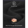 image:imageStelle Girls Fleece Lined Leggings with Hidden Pocket High Waisted 2 Packs2packblack