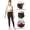 image:imageStelle Girls Fleece Lined Leggings with Hidden Pocket High Waisted 2 PacksA1black Fleece Lined