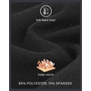image:imageStelle Girls Fleece Lined Leggings with Hidden Pocket High Waisted 2 PacksA1black Fleece Lined