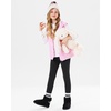 image:imageStelle Girls Fleece Lined Leggings with Hidden Pocket High Waisted 2 PacksA1black Fleece Lined
