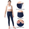 image:imageStelle Girls Fleece Lined Leggings with Hidden Pocket High Waisted 2 PacksA2navy
