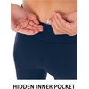 image:imageStelle Girls Fleece Lined Leggings with Hidden Pocket High Waisted 2 PacksA2navy