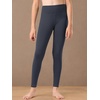 image:imageStelle Girls Fleece Lined Leggings with Hidden Pocket High Waisted 2 PacksA3charcoal