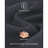 image:imageStelle Girls Fleece Lined Leggings with Hidden Pocket High Waisted 2 PacksA3charcoal