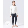image:imageStelle Girls Fleece Lined Leggings with Hidden Pocket High Waisted 2 PacksA3charcoal