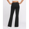 image:imageStelle Girls Fleece Lined Leggings with Hidden Pocket High Waisted 2 PacksBlack