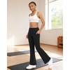 image:imageStelle Girls Fleece Lined Leggings with Hidden Pocket High Waisted 2 PacksBlack