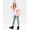 image:imageStelle Girls Fleece Lined Leggings with Hidden Pocket High Waisted 2 PacksJade Green