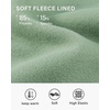 image:imageStelle Girls Fleece Lined Leggings with Hidden Pocket High Waisted 2 PacksJade Green