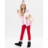 image:imageStelle Girls Fleece Lined Leggings with Hidden Pocket High Waisted 2 PacksRed