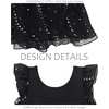 image:imageStelle Girls Flutter Sleeve Ballet Leotards Toddler Tutu Skirted DressesBlack