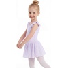 image:imageStelle Girls Flutter Sleeve Ballet Leotards Toddler Tutu Skirted DressesLavender