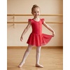 image:imageStelle Girls Flutter Sleeve Ballet Leotards Toddler Tutu Skirted DressesRed
