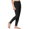 image:imageStelle Girls Leggings with Hidden Pocket for Kids Dance Yoga Athletic PantsA32packblack