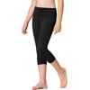 image:imageStelle Girls Leggings with Hidden Pocket for Kids Dance Yoga Athletic PantsA4capriblack