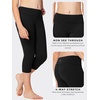 image:imageStelle Girls Leggings with Hidden Pocket for Kids Dance Yoga Athletic PantsA4capriblack
