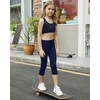 image:imageStelle Girls Leggings with Hidden Pocket for Kids Dance Yoga Athletic PantsA6caprinavy