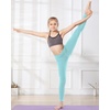 image:imageStelle Girls Leggings with Hidden Pocket for Kids Dance Yoga Athletic PantsArctic Blue