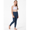image:imageStelle Girls Leggings with Hidden Pocket for Kids Dance Yoga Athletic PantsDark Navy