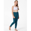 image:imageStelle Girls Leggings with Hidden Pocket for Kids Dance Yoga Athletic PantsDark Teal