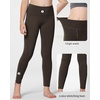 image:imageStelle Girls Leggings with Hidden Pocket for Kids Dance Yoga Athletic PantsEspresso