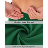 image:imageStelle Girls Leggings with Hidden Pocket for Kids Dance Yoga Athletic PantsEvergreen