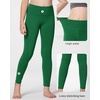 image:imageStelle Girls Leggings with Hidden Pocket for Kids Dance Yoga Athletic PantsEvergreen