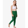 image:imageStelle Girls Leggings with Hidden Pocket for Kids Dance Yoga Athletic PantsEvergreen