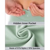 image:imageStelle Girls Leggings with Hidden Pocket for Kids Dance Yoga Athletic PantsJade Green