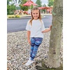image:imageStelle Girls Leggings with Hidden Pocket for Kids Dance Yoga Athletic PantsMarble Blue