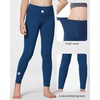 image:imageStelle Girls Leggings with Hidden Pocket for Kids Dance Yoga Athletic PantsMarine Blue