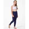 image:imageStelle Girls Leggings with Hidden Pocket for Kids Dance Yoga Athletic PantsMidnight Blue