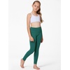 image:imageStelle Girls Leggings with Hidden Pocket for Kids Dance Yoga Athletic PantsTeal