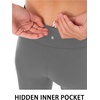 image:imageStelle Girls Leggings with Hidden Pocket for Kids Dance Yoga Athletic PantsZinc Grey