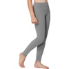 image:imageStelle Girls Leggings with Hidden Pocket for Kids Dance Yoga Athletic PantsZinc Grey