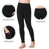 image:imageStelle Girls Leggings with Pockets Kids Dance Yoga Running Athletic PantsBlacknavypink 2 Side Pocket