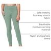 image:imageStelle Girls Leggings with Pockets Kids Dance Yoga Running Athletic PantsJade Green