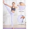 image:imageStelle Girls Leggings with Pockets Kids Dance Yoga Running Athletic PantsLavender 2 Side Pocket