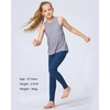 image:imageStelle Girls Leggings with Pockets Kids Dance Yoga Running Athletic PantsMarine Blue