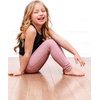 image:imageStelle Girls Leggings with Pockets Kids Dance Yoga Running Athletic PantsPink 2 Side Pocket